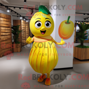 Costume mascotte de mangue...