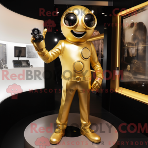 Maskottchenkostüm Goldene...