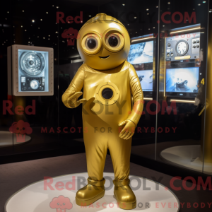 Disfraz de mascota Gold...