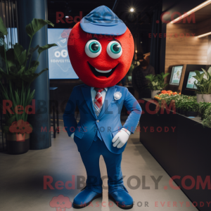 Costume mascotte de fraise...