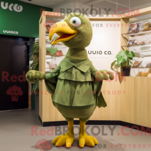 Maskotkostymefigura Olive...