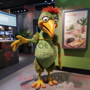Costume de mascotte d Olive...