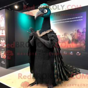 Costume mascotte de paon...