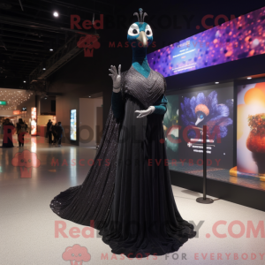 Maskotka Black Peacock...