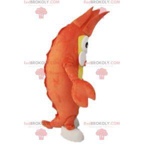 Mascotte kreeft garnalen. Mascotte reusachtige rivierkreeft -
