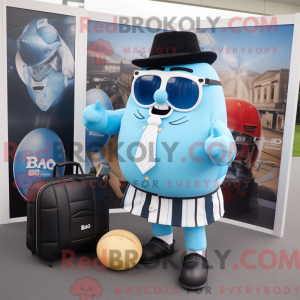 Disfraz de mascota Sky Blue...