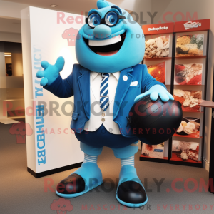 Disfraz de mascota Sky Blue...
