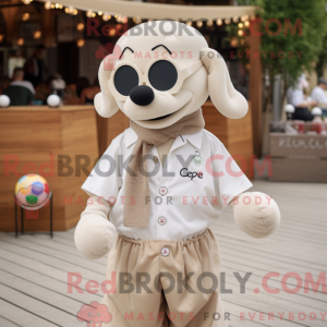 Costume mascotte de boule...