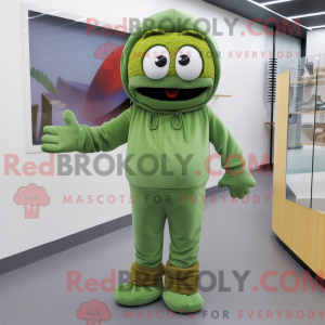 Oliwkowa opaska na ramię...