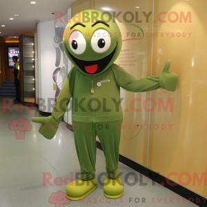 Oliven armband maskot...