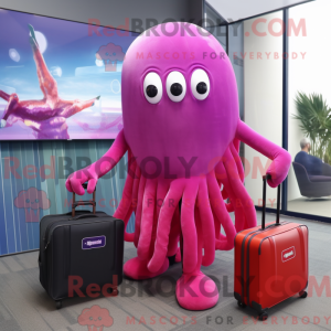 Postava maskota Magenta...