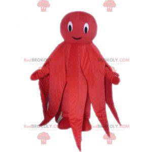 Giant red octopus octopus mascot - Redbrokoly.com