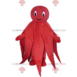 Reusachtige rode octopus octopus mascotte - Redbrokoly.com