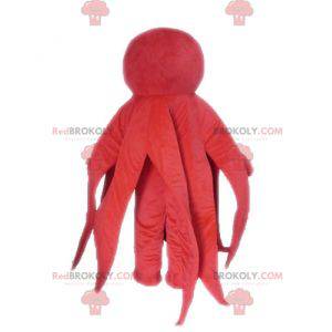 Giant red octopus octopus mascot - Redbrokoly.com