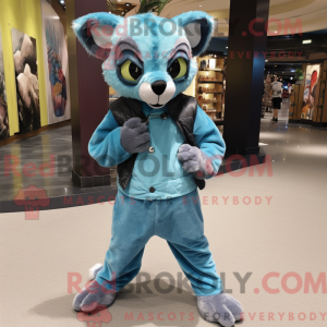 Disfraz de mascota Sky Blue...