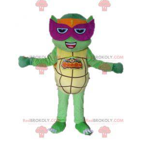 Ninja schildpad groene schildpad mascotte - Redbrokoly.com