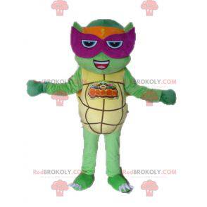 Ninja turtle green turtle mascot - Redbrokoly.com