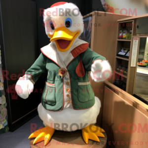 Disfraz de mascota del pato...