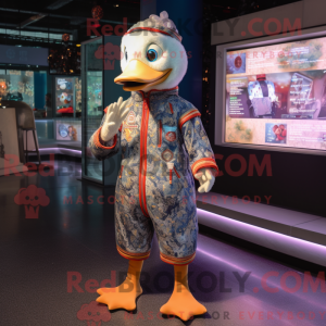 Disfraz de mascota del pato...