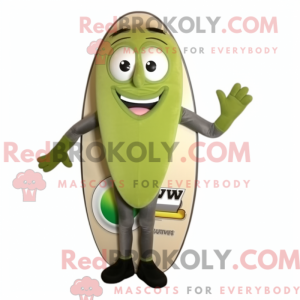 Olive Surfboard maskot...
