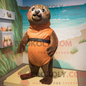 Maskottchenkostüm Brown...