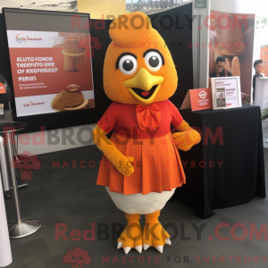 Disfraz de mascota de pollo...