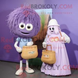 Lavendel spaghetti mascotte...