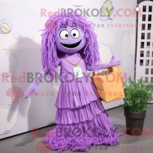 Lavender Spaghetti maskot...