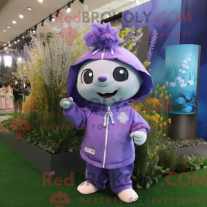 Lavendel vedhæng maskot...