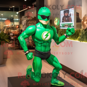 Forest Green Superhero...