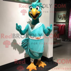 Disfraz de mascota Teal...