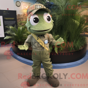 Postava maskota Olive...