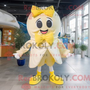 Cream Lemon maskot drakt...