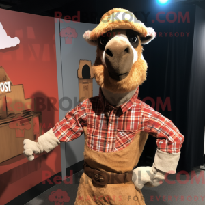 Maskottchenkostüm Braunes...