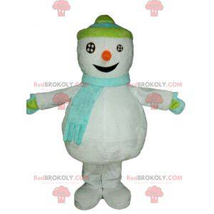 Giant snowman mascot. Winter mascot - Redbrokoly.com