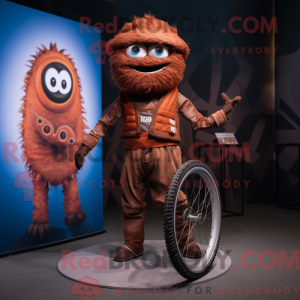 Rust Unicyclist maskot...