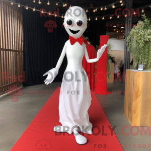 Red Stilt Walker maskot...