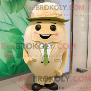 Postava maskota béžového...