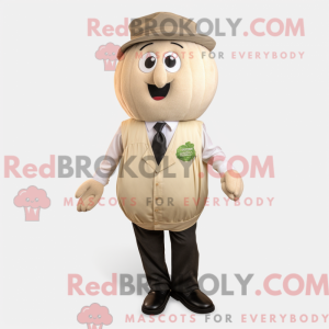Beige meloen...