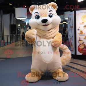 Máscara Beige Weasel com...