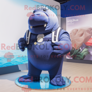 Maskotdraktfigura Navy...