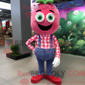 Disfraz de mascota de fresa...