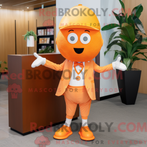 Costume mascotte d abricot...