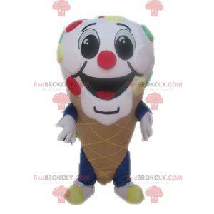 Mascot gigantisk iskrem. Iskrem maskot - Redbrokoly.com