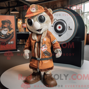 Rust Plate Spinner maskot...