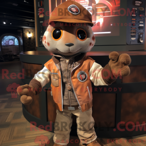 Rust Plate Spinner maskot...