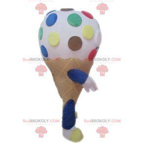 Mascot gigantisk iskrem. Iskrem maskot - Redbrokoly.com