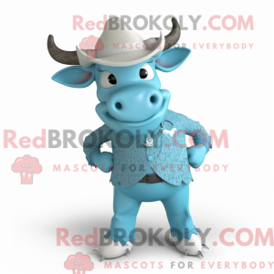 Máscara Cyan Zebu com...