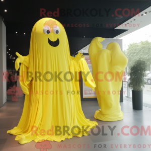 Lemon Yellow Ghost mascot...