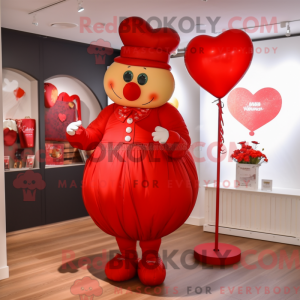 Red Heart Shaped Balloons...